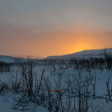Maisema, Lappi, Landscape, Sunset, Kilpisjärvi, Tunturi
